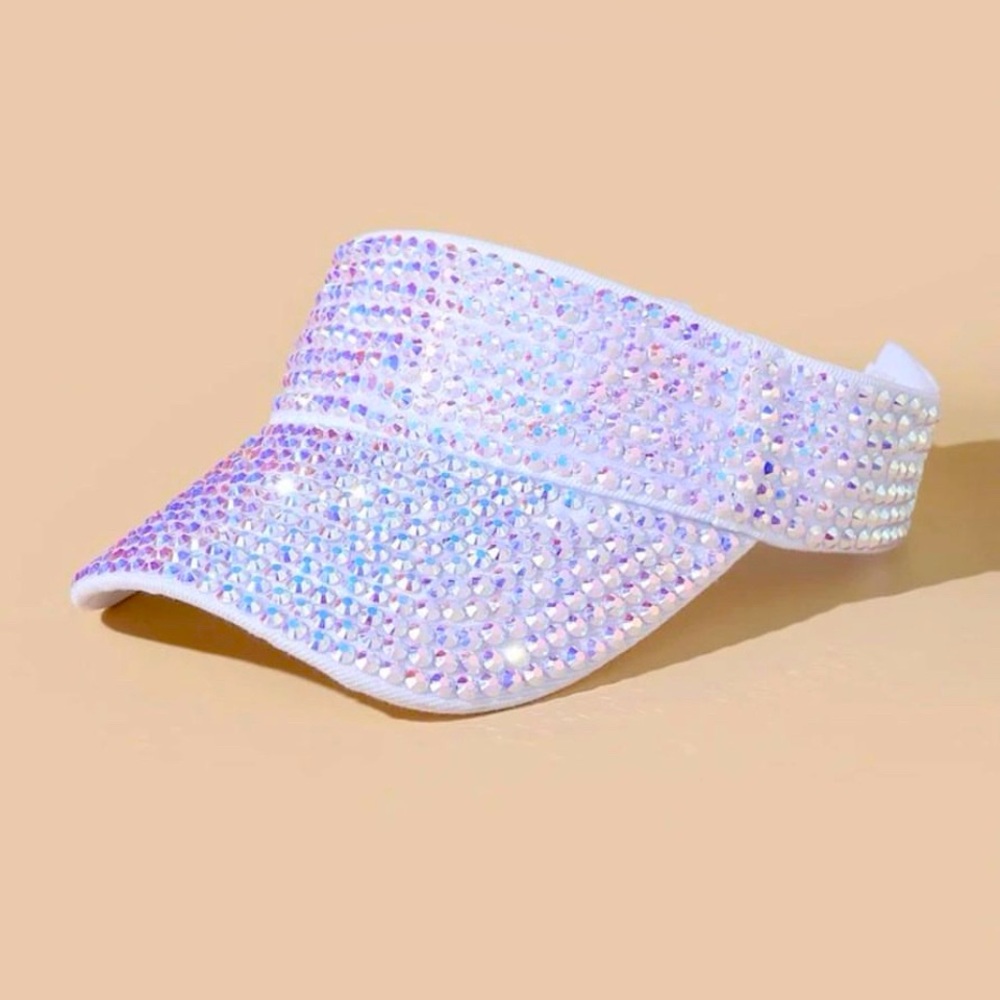 Rhinestone Sun Viser